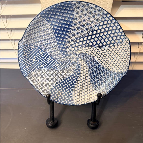 Vintage Forged Iron Display Easel - Picture 4 of 5